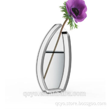 wedding decoration!vase for nederland tulip transparent elegant acrylic vase QCY-V15